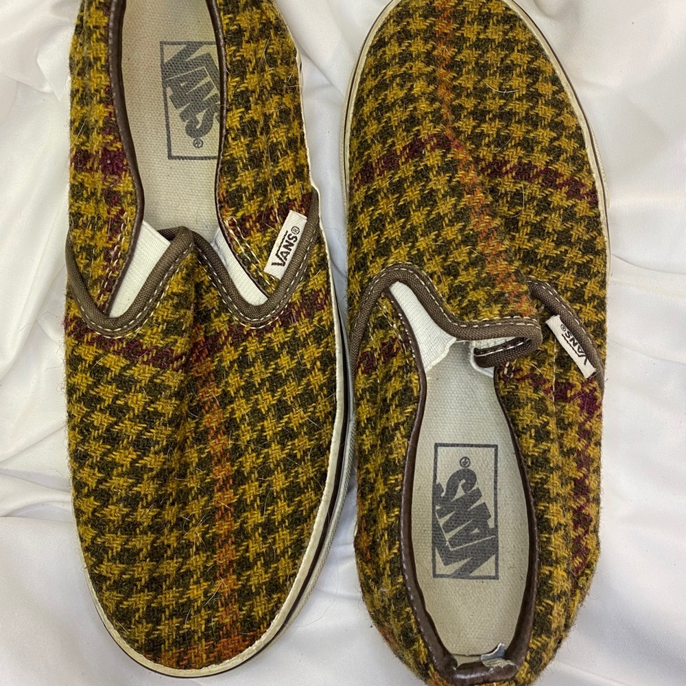 VANS authentic slip on wool shoes